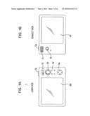 Imaging apparatus and display control method in imaging apparatus diagram and image