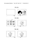 Imaging apparatus and display control method in imaging apparatus diagram and image