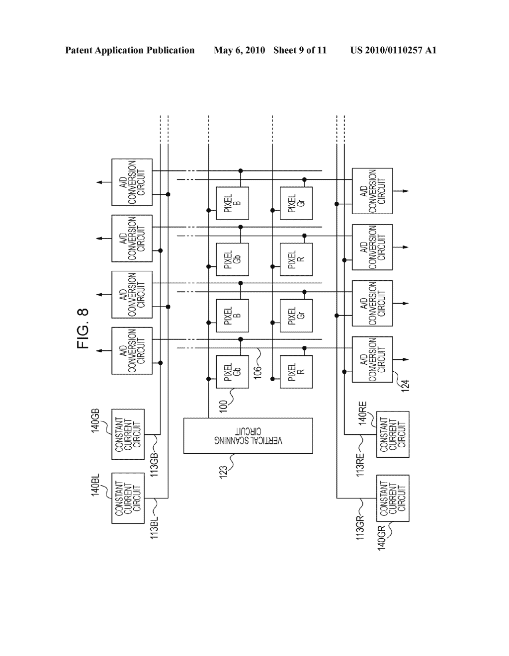 SOLID-STATE IMAGE PICKUP APPARATUS, IMAGE PICKUP SYSTEM, AND DRIVING METHOD OF THE SOLID-STATE IMAGE PICKUP APPARATUS - diagram, schematic, and image 10
