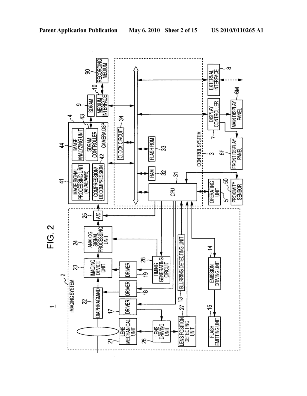 Imaging apparatus and display control method thereof - diagram, schematic, and image 03