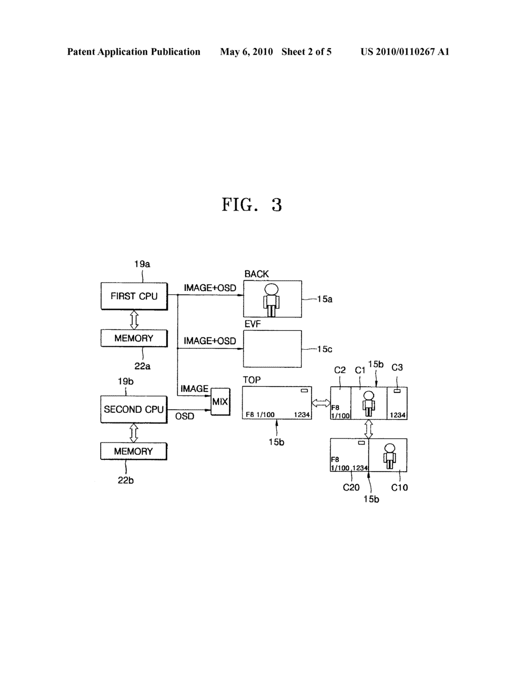 DIGITAL IMAGING APPARATUS AND IMAGE DISPLAY METHOD - diagram, schematic, and image 03