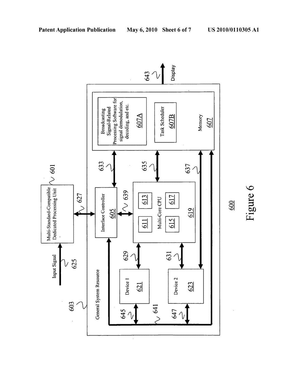 Method and Apparatus for Processing Multiple Broadcasting Signal Standards in a Broadcasting Signal Receiver System - diagram, schematic, and image 07