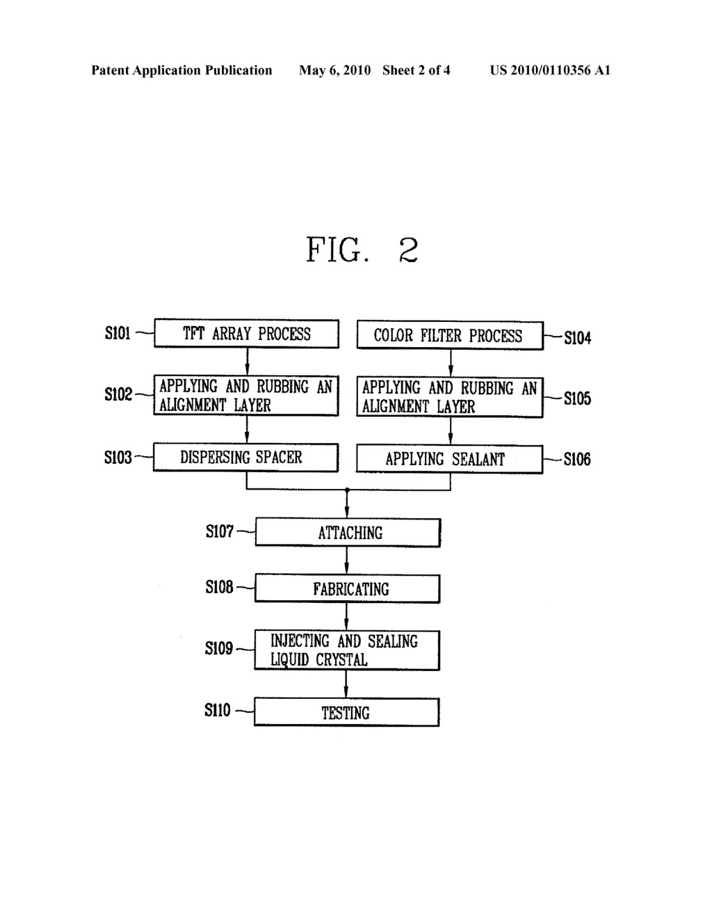 METHOD OF FABRICATING LIQUID CRYSTAL DISPLAY PANELS HAVING VARIOUS SIZES - diagram, schematic, and image 03