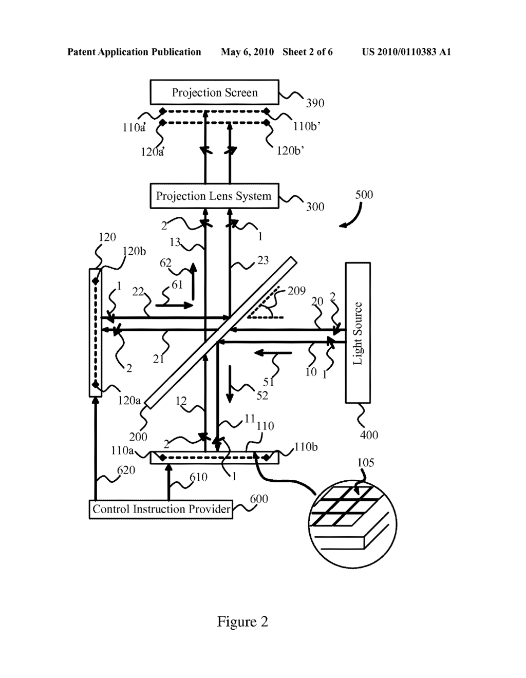 OPTICAL PROJECTION ENGINE DEVICE - diagram, schematic, and image 03