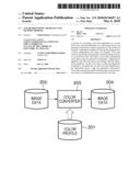 COLOR PROCESSING APPARATUS AND METHOD THEREOF diagram and image