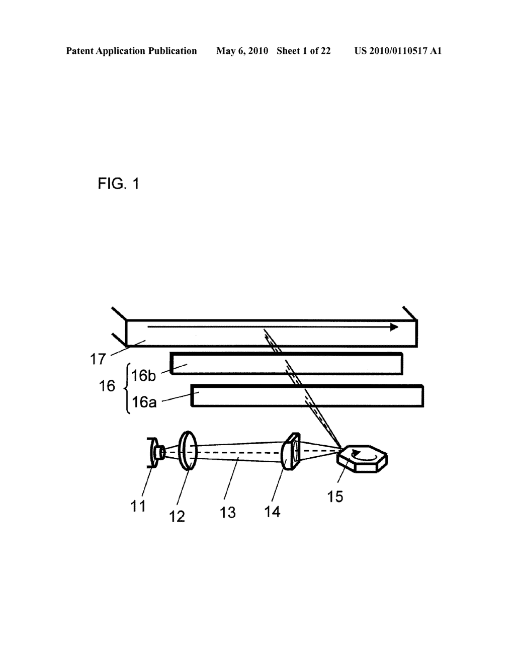 OPTICAL SCANNING DEVICE AND TWO-DIMENSIONAL IMAGE DISPLAY DEVICE USING THE SAME - diagram, schematic, and image 02