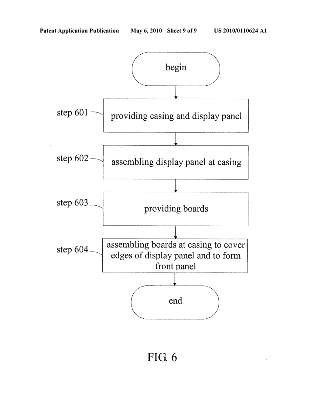 DISPLAY DEVICE AND METHOD FOR ASSEMBLING THE SAME - diagram, schematic, and image 10