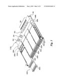 Telecommuncations chassis having mezzanine card slots diagram and image