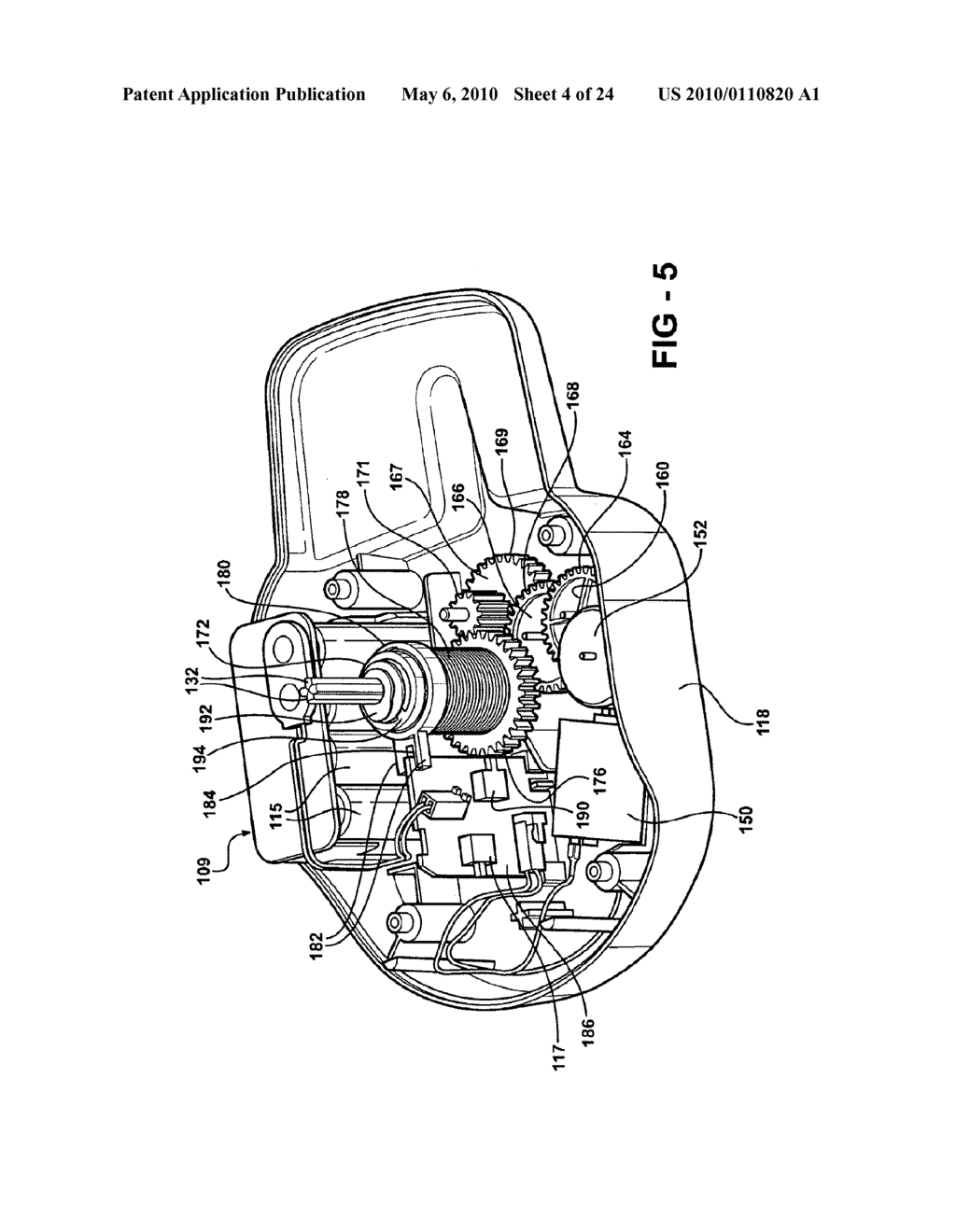 MOTORIZED BONE CEMENT MIXING AND DELIVERY SYSTEM THAT AUTOMATICALLY TRANSFERS BONE CEMENT BETWEEN THE MIXER AND THE DELIVERY DEVICE AND THAT AUTOMATICALLY TERMINATES THE MIXING AND DELIVERY PROCESSES - diagram, schematic, and image 05