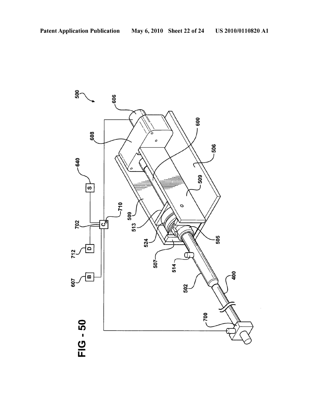 MOTORIZED BONE CEMENT MIXING AND DELIVERY SYSTEM THAT AUTOMATICALLY TRANSFERS BONE CEMENT BETWEEN THE MIXER AND THE DELIVERY DEVICE AND THAT AUTOMATICALLY TERMINATES THE MIXING AND DELIVERY PROCESSES - diagram, schematic, and image 23