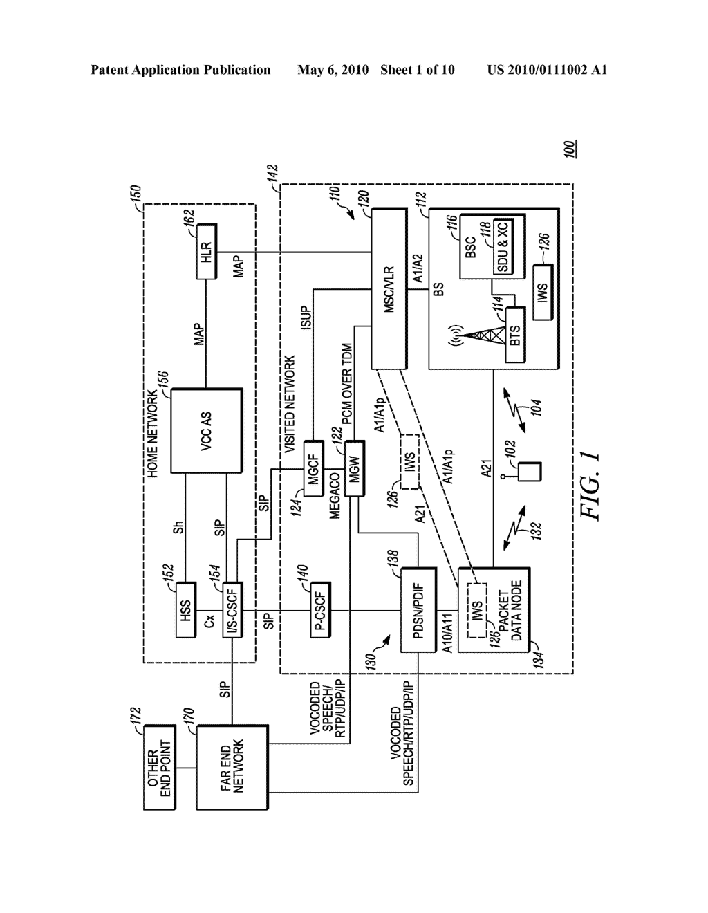 Method for Establishing a Packet Switched Call at a Dual Mode Access Terminal - diagram, schematic, and image 02