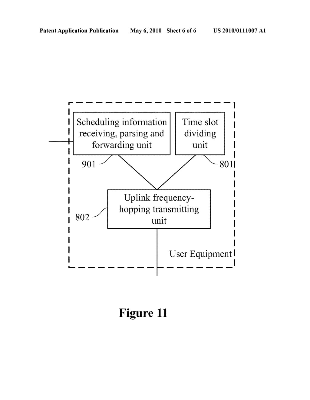  Method, System and Terminal for Implementing Upward Frequency Hopping Transmission - diagram, schematic, and image 07