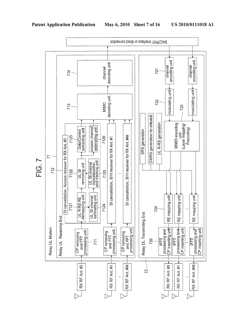 APPARATUS AND METHOD FOR REMOVING SELF-INTERFERENCE AND RELAY SYSTEM FOR THE SAME - diagram, schematic, and image 08