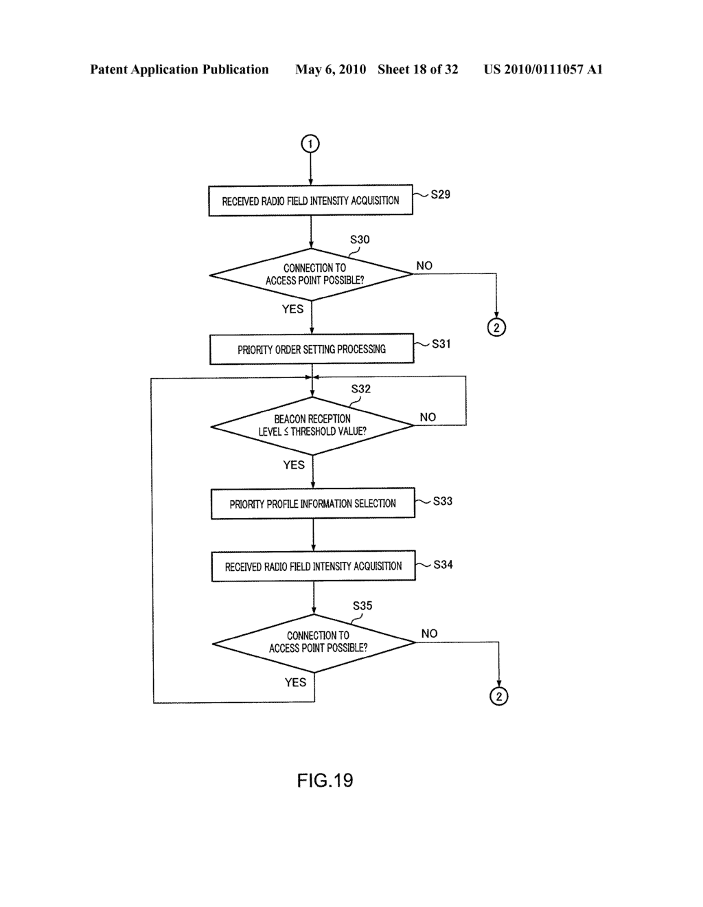 WIRELESS COMMUNICATION DEVICE AND ACCESS POINT CONNECTION METHOD - diagram, schematic, and image 19