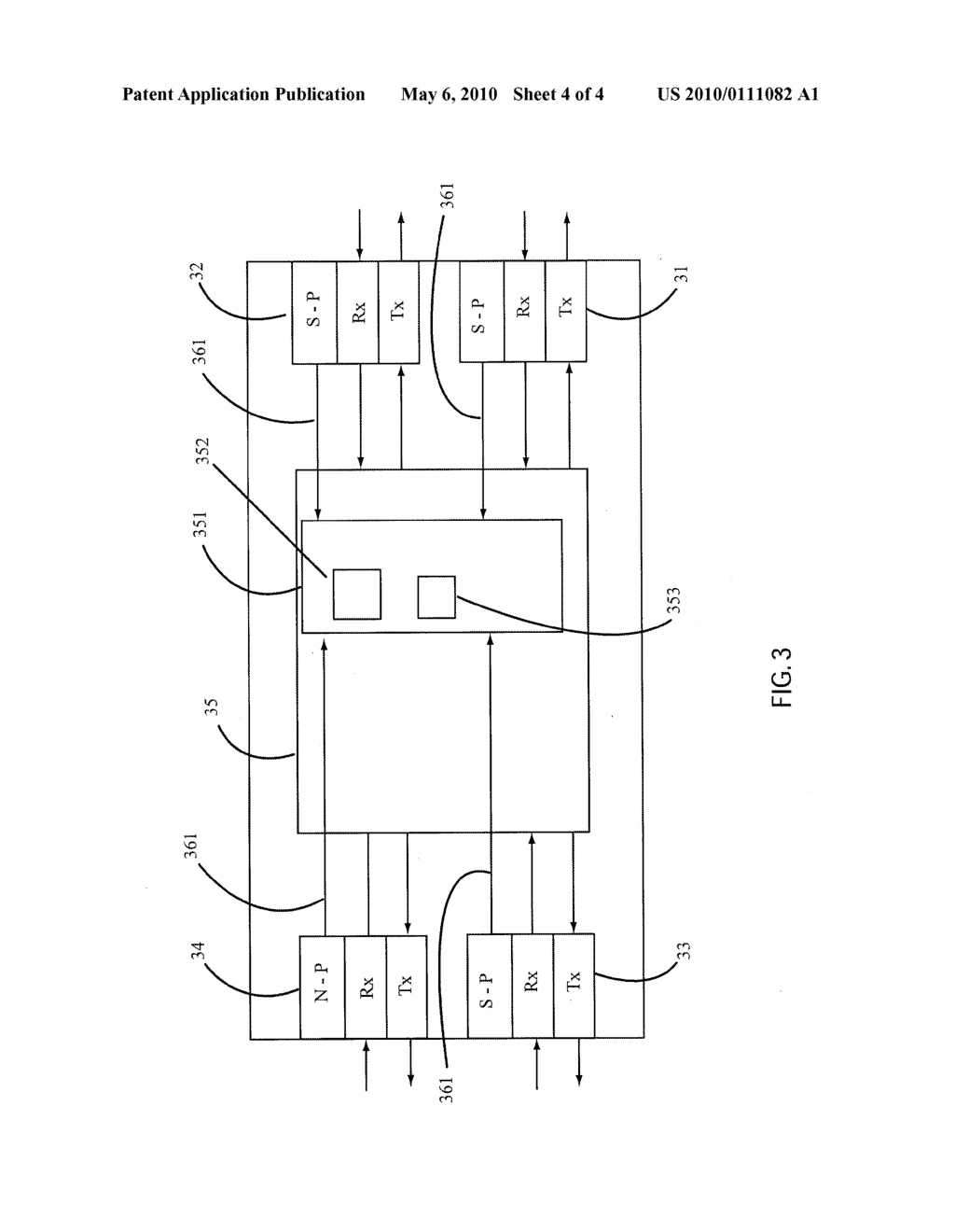 Packet Switching Device and Local Communication Network With Such a Packet Switching Device - diagram, schematic, and image 05