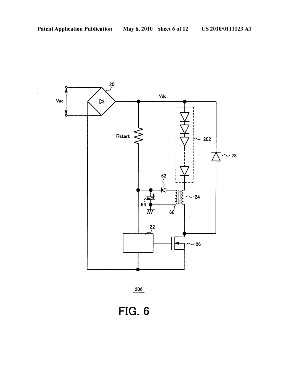 DRIVER CIRCUIT OF LIGHT-EMITTING ELEMENT - diagram, schematic, and image 07