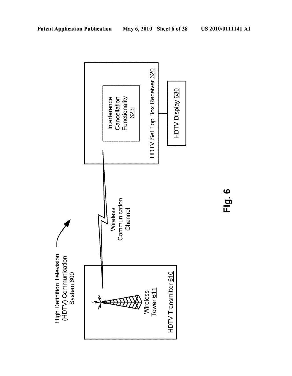 Cancellation of burst noise in a communication system with application to S-CDMA - diagram, schematic, and image 07