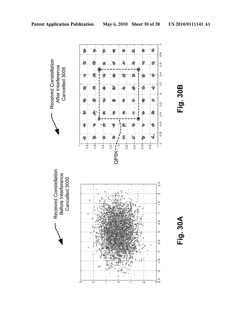 Cancellation of burst noise in a communication system with application to S-CDMA - diagram, schematic, and image 31