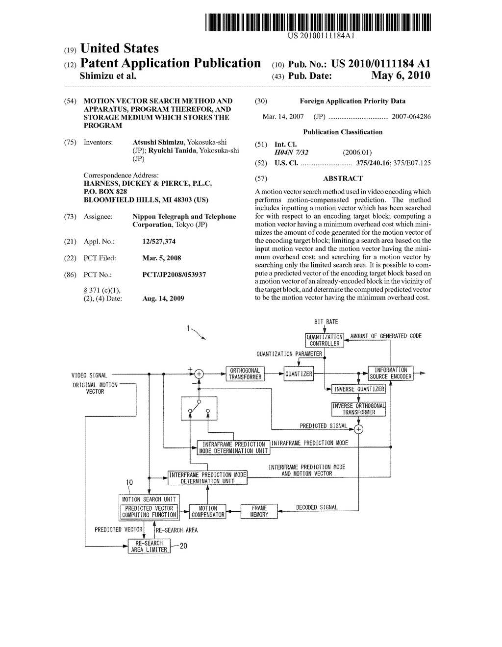 MOTION VECTOR SEARCH METHOD AND APPARATUS, PROGRAM THEREFOR, AND STORAGE MEDIUM WHICH STORES THE PROGRAM - diagram, schematic, and image 01