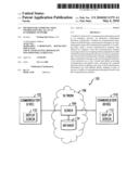 Method for communication information recall in an enterprise network diagram and image