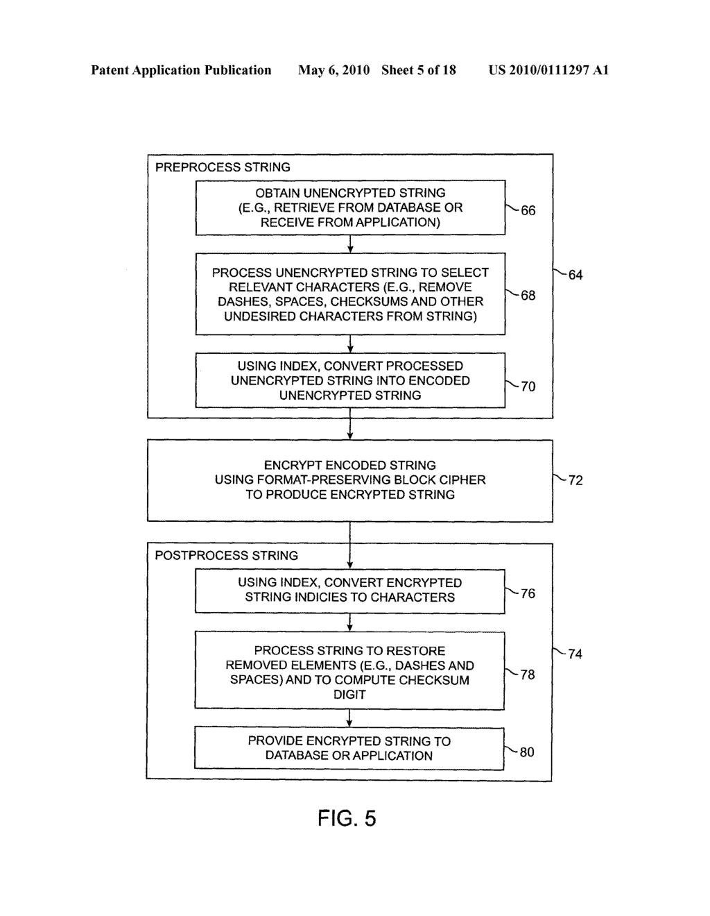 FORMAT-PRESERVING CRYPTOGRAPHIC SYSTEMS - diagram, schematic, and image 06