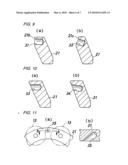 CAGE FOR ROLLING BEARING AND BEARING FOR WIND POWER GENERATION PROVIDED WITH SAME diagram and image