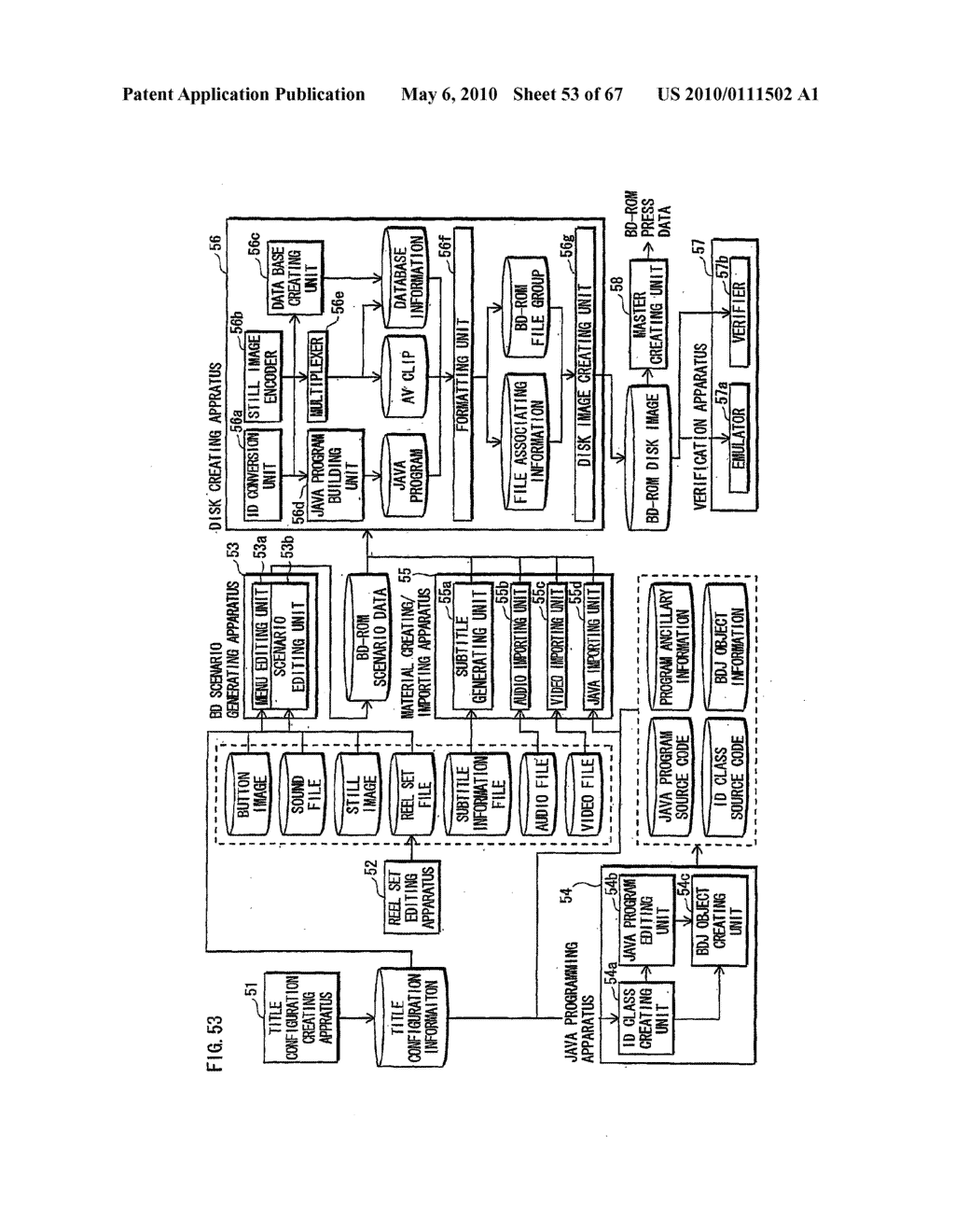 RECORDING MEDIUM, PLAYBACK APPARATUS, METHOD AND PROGRAM - diagram, schematic, and image 54