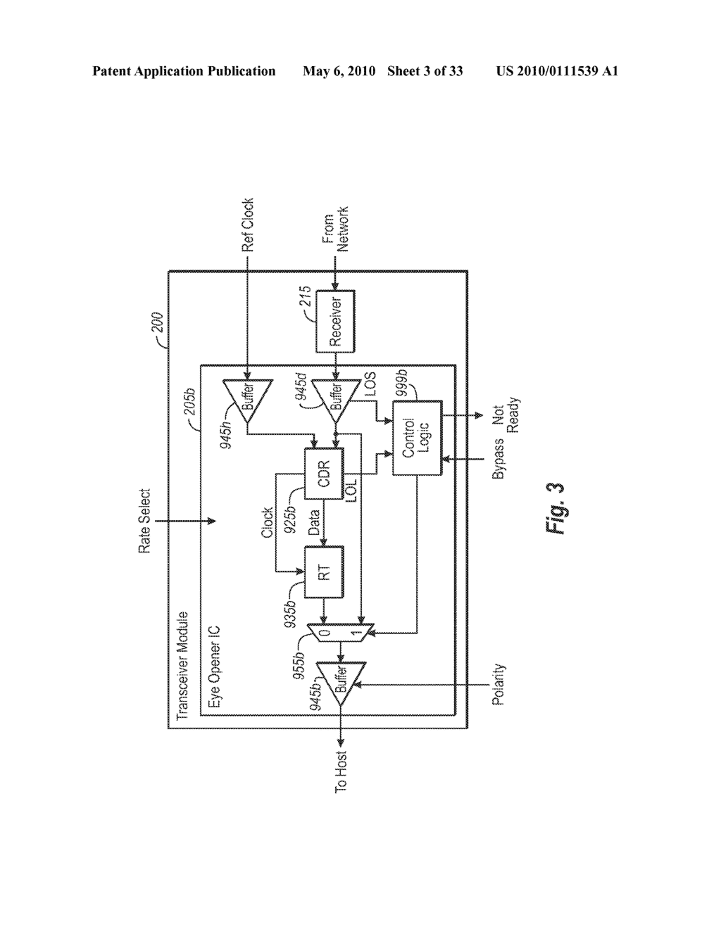 TRANSCEIVER MODULE AND INTEGRATED CIRCUIT WITH DUAL EYE OPENERS - diagram, schematic, and image 04