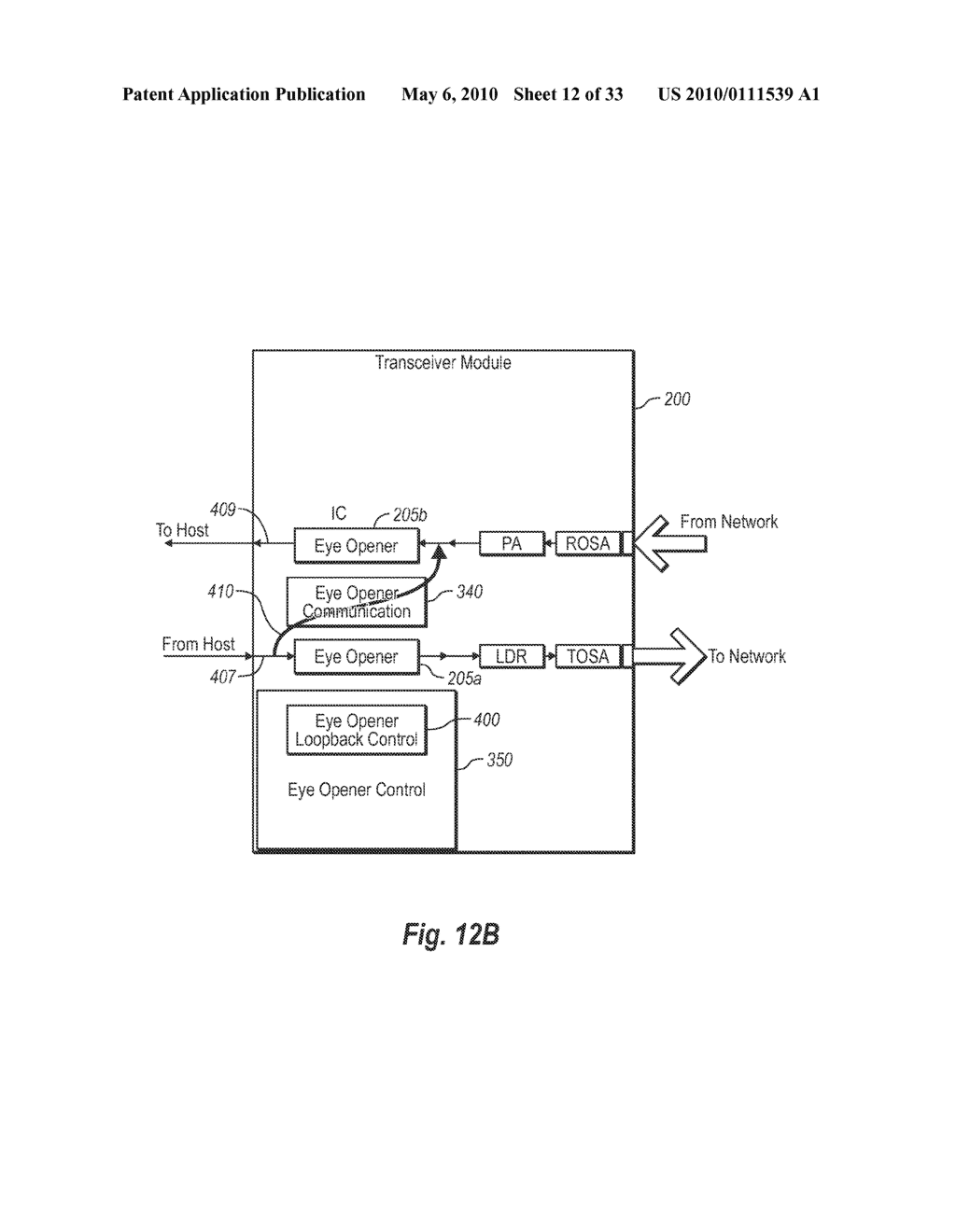 TRANSCEIVER MODULE AND INTEGRATED CIRCUIT WITH DUAL EYE OPENERS - diagram, schematic, and image 13