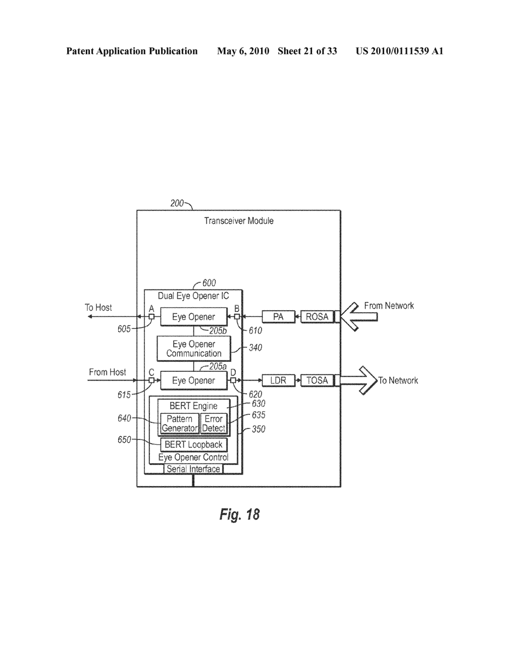 TRANSCEIVER MODULE AND INTEGRATED CIRCUIT WITH DUAL EYE OPENERS - diagram, schematic, and image 22