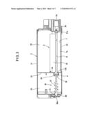 Developer storing container, developing device and image forming apparatus diagram and image