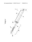 Developer storing container, developing device and image forming apparatus diagram and image