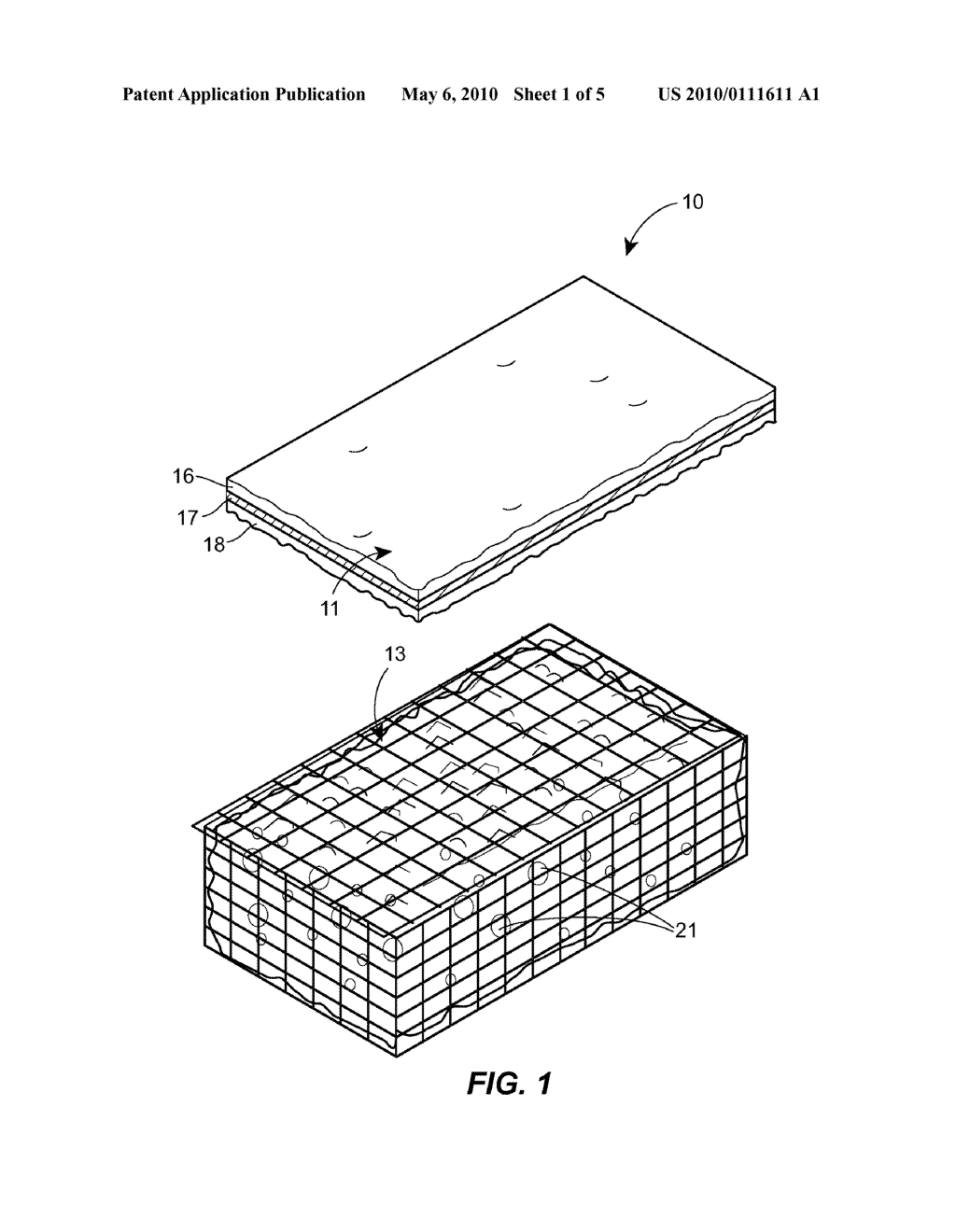 CONTAMINANT-REACTIVE GABION CAGE OR GRID STRUCTURE AND METHOD OF MANUFACTURE AND USE - diagram, schematic, and image 02