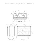 MULTI-COMPONENT RETAINING WALL BLOCK diagram and image