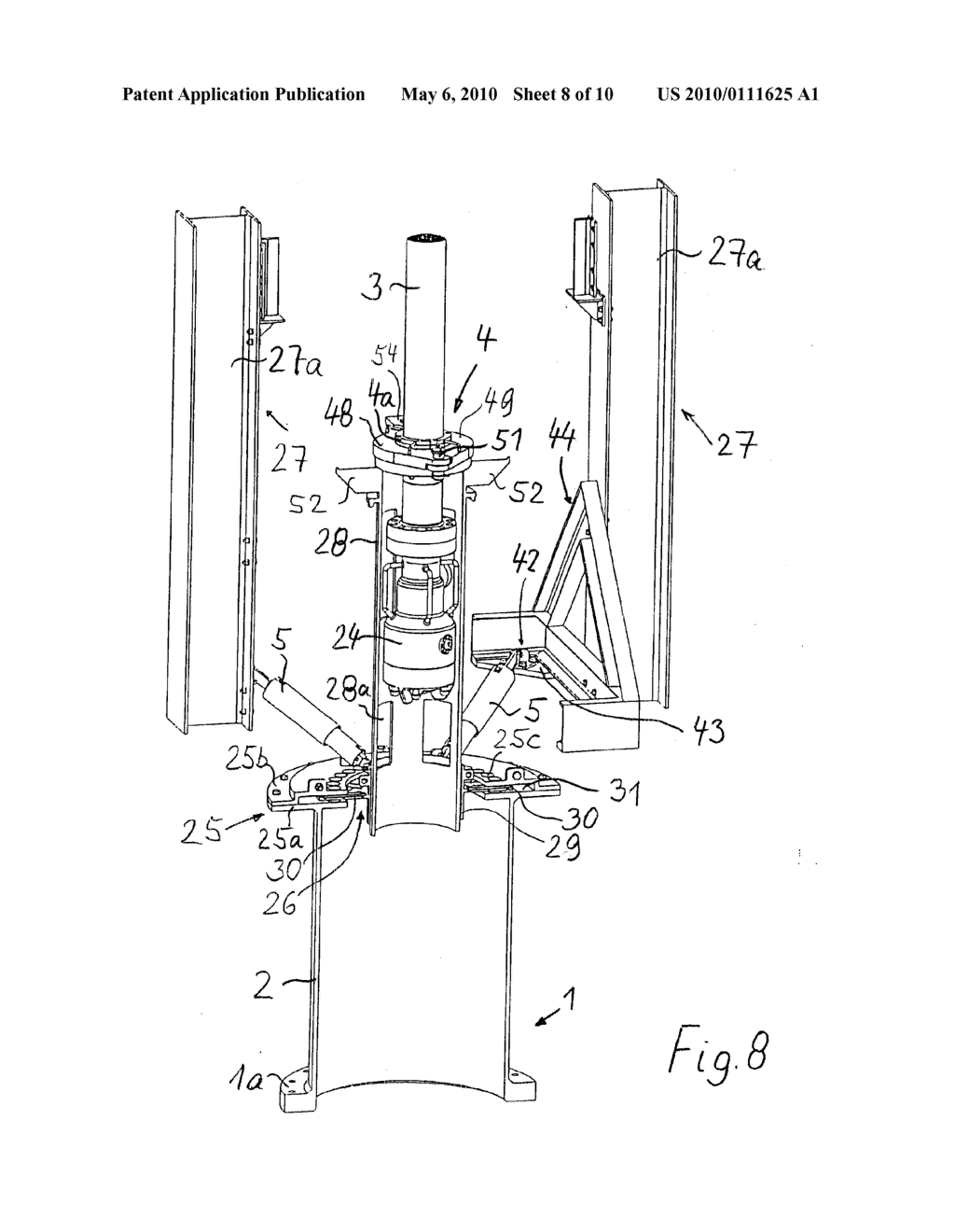 ARRANGEMENT FOR GUIDING A DRILL STEM OF A DECOKING TOOL - diagram, schematic, and image 09