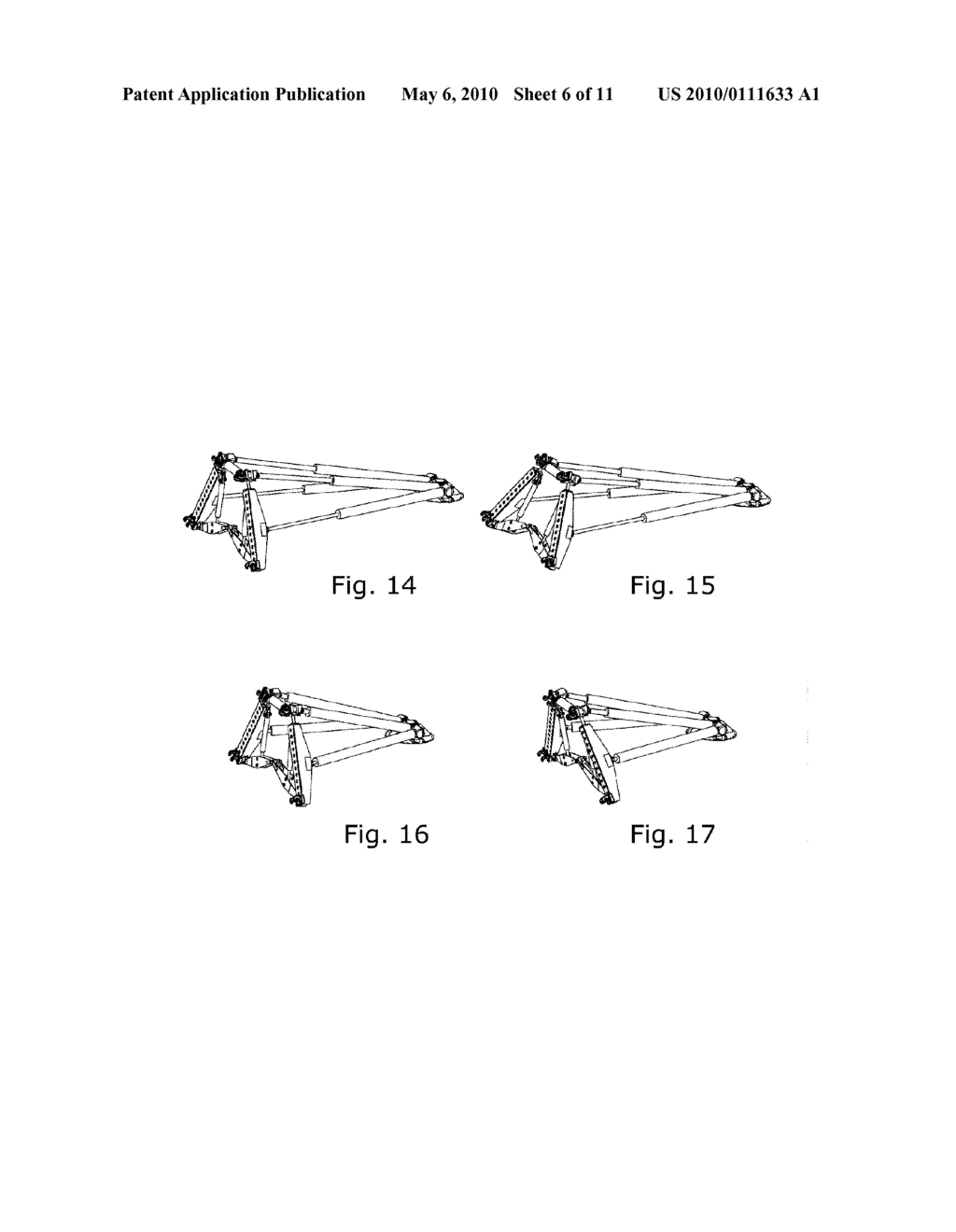  Support System for a Wind Turbine Component, a Vehicle Transport System for a Wind Turbine Component and a Method for Operating a Support System - diagram, schematic, and image 07