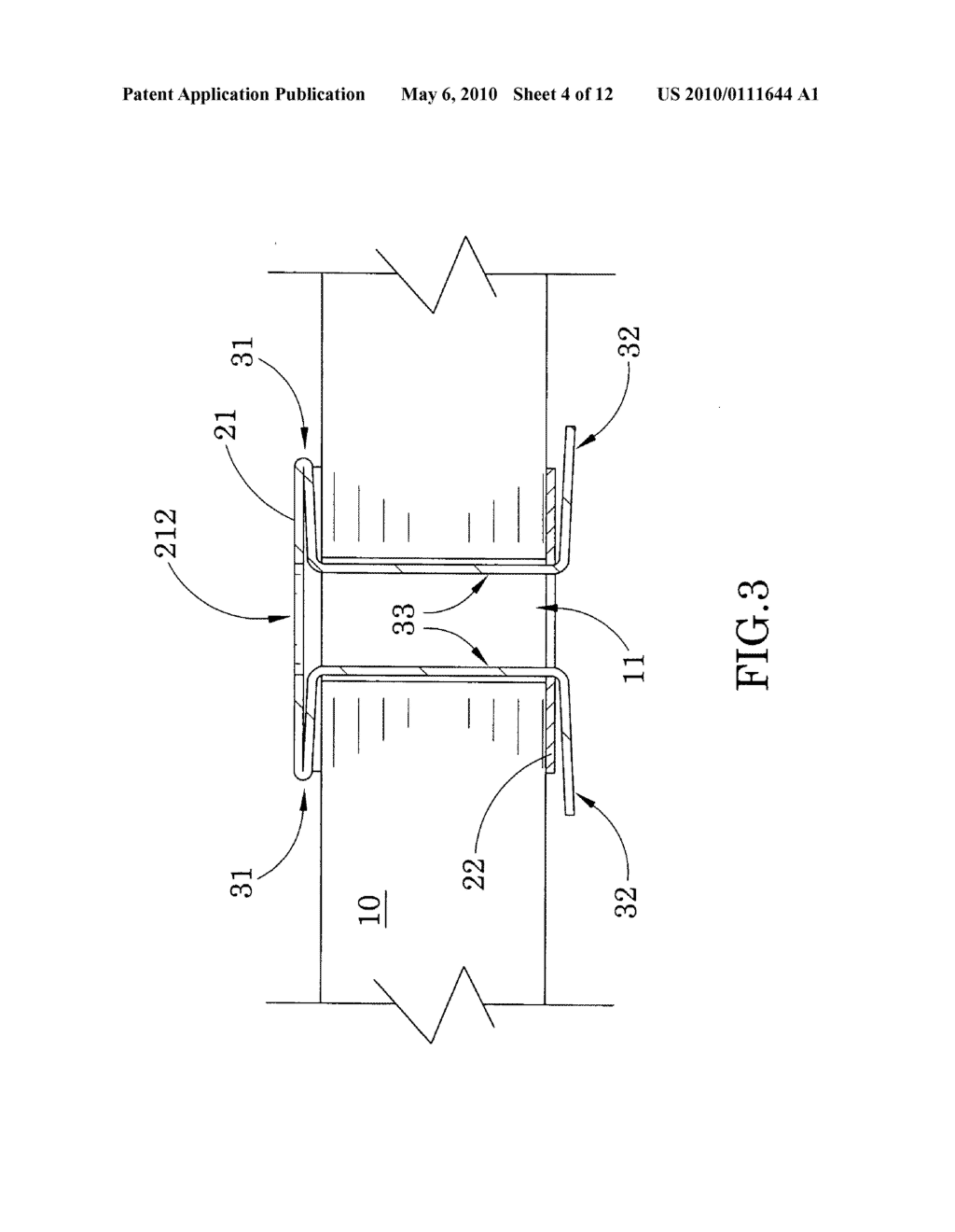 Method of binding sheet stack having mounting hole - diagram, schematic, and image 05