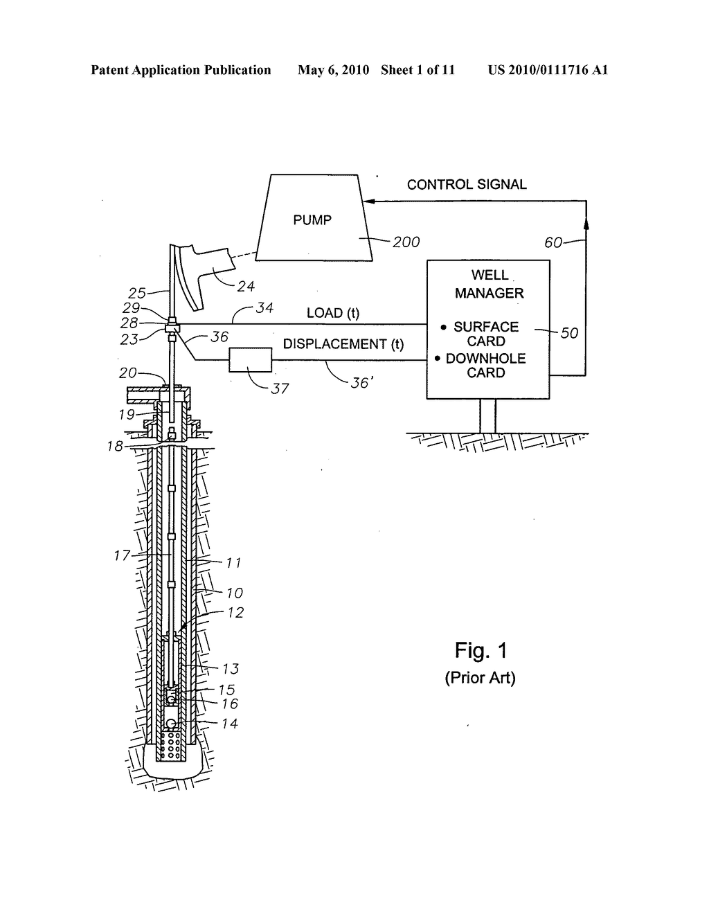 Apparatus for analysis and control of a reciprocating pump system by determination of a pump card - diagram, schematic, and image 02