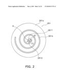 SCROLL MEMBER, METHOD OF MANUFACTURING SAME, COMPRESSION MECHANISM AND SCROLL COMPRESSOR diagram and image