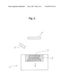 METHOD AND DEVICE FOR PRODUCING A 3D OBJECT BY MEANS OF A GENERATIVE 3D-METHOD diagram and image