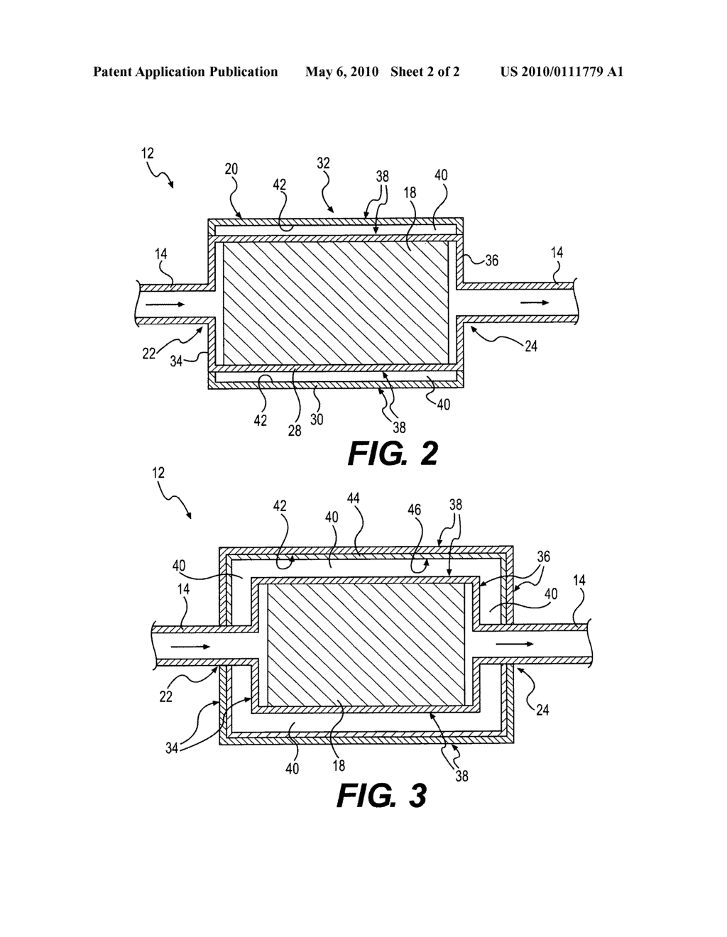 Exhaust treatment device - diagram, schematic, and image 03