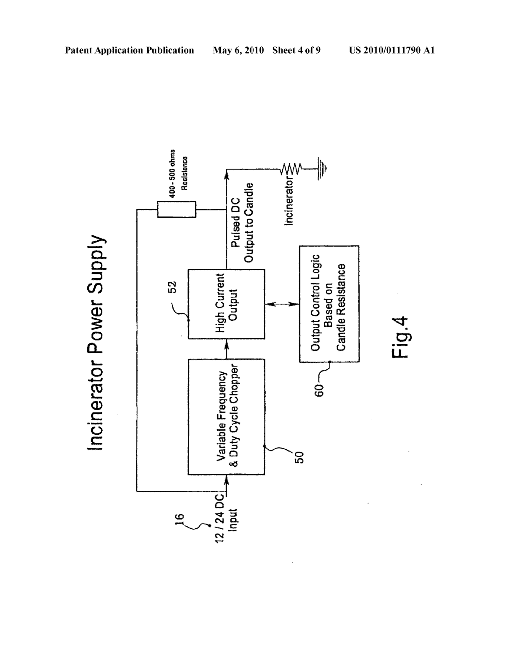 SYSTEM AND METHOD FOR THE PROCESSING AND INCINERATION OF DIESEL EXHAUST PARTICULATE MATTER - diagram, schematic, and image 05