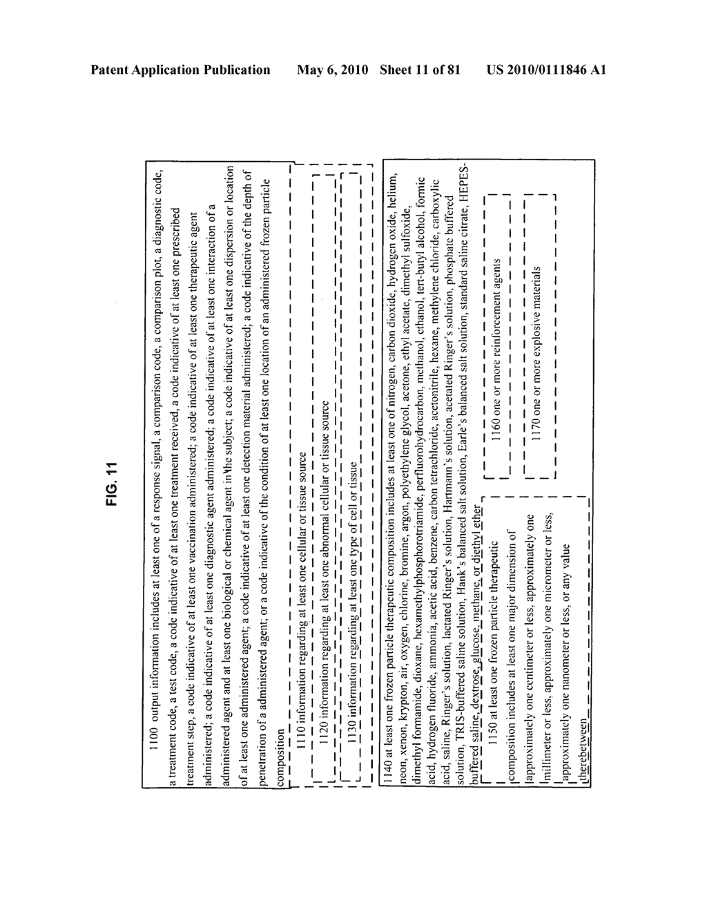 Compositions and methods for delivery of frozen particle adhesives - diagram, schematic, and image 12