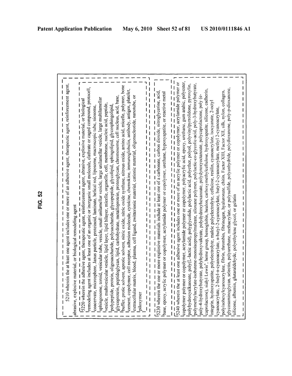 Compositions and methods for delivery of frozen particle adhesives - diagram, schematic, and image 53