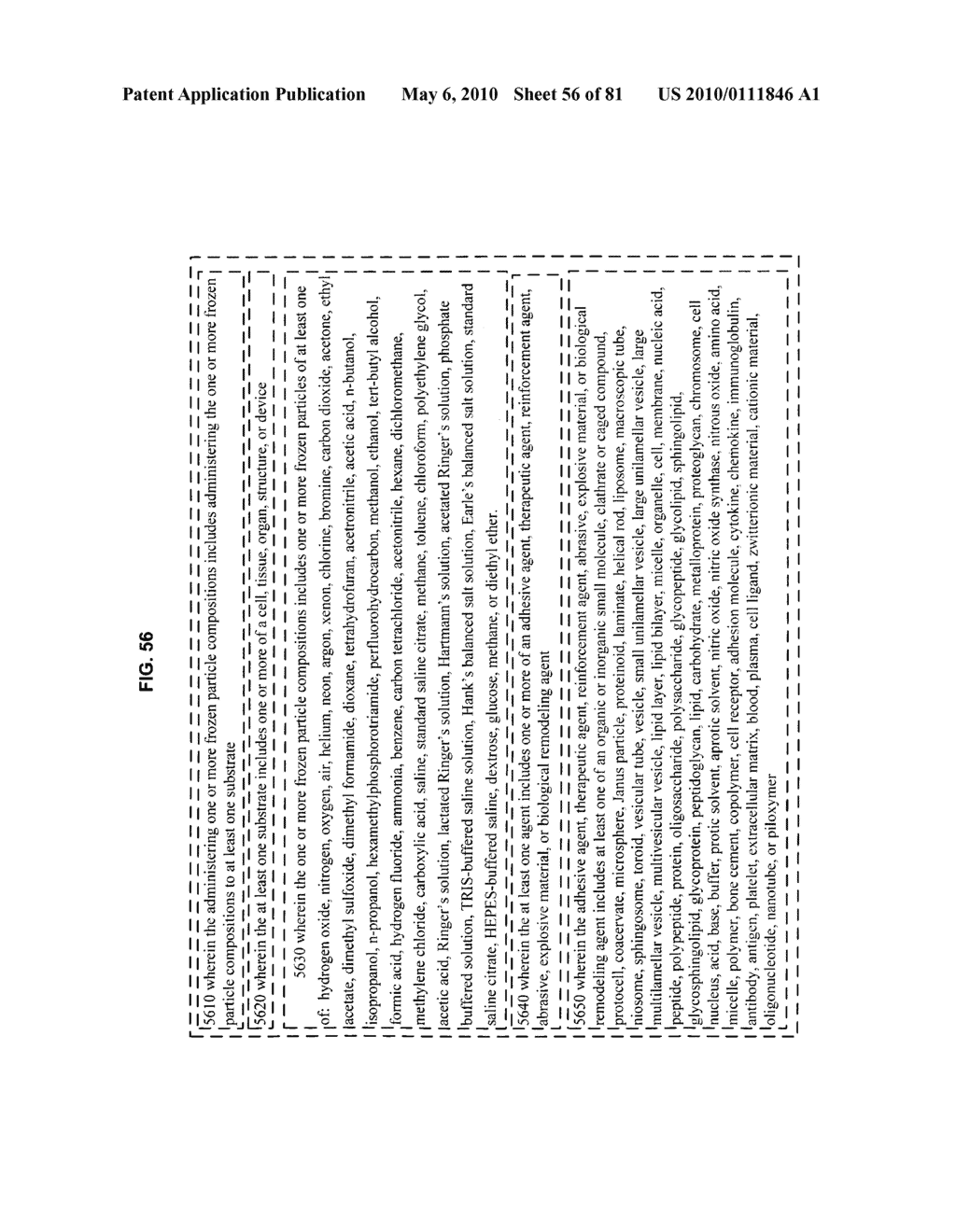 Compositions and methods for delivery of frozen particle adhesives - diagram, schematic, and image 57