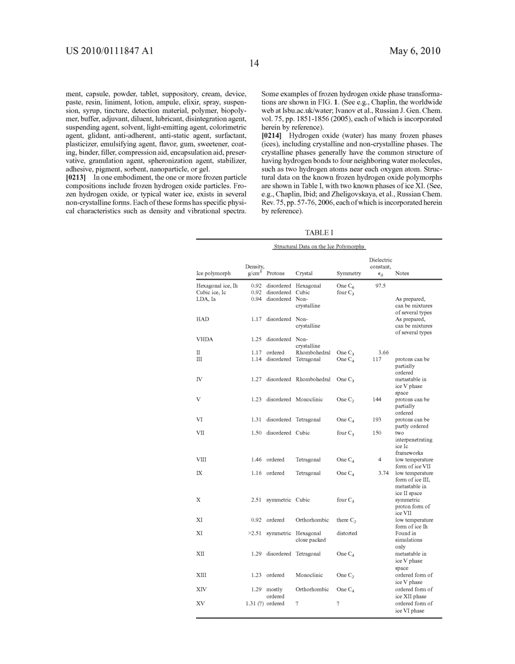 Compositions and methods for administering compartmentalized frozen particles - diagram, schematic, and image 132