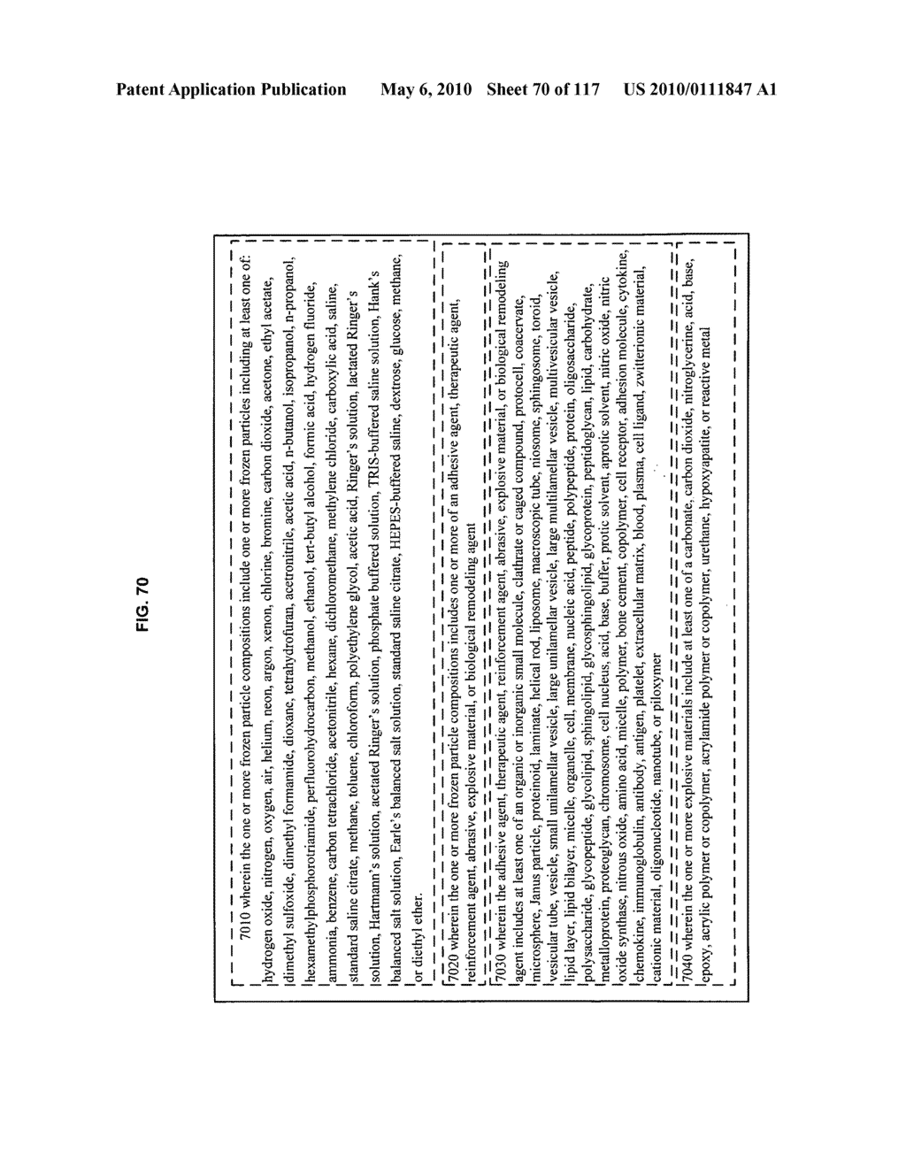 Compositions and methods for administering compartmentalized frozen particles - diagram, schematic, and image 71