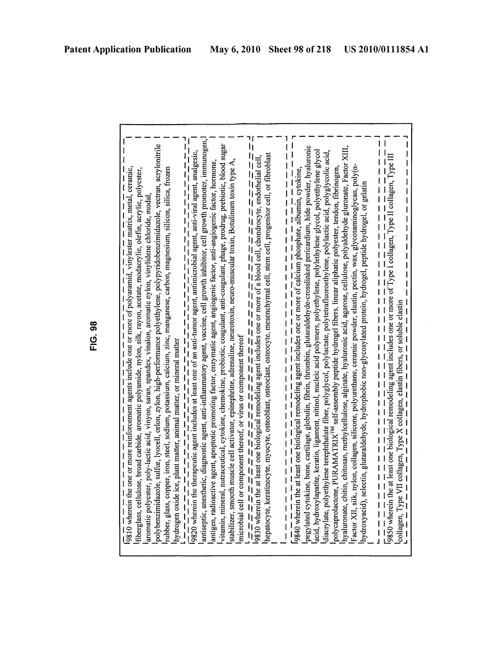 Frozen compositions and methods for piercing a substrate - diagram, schematic, and image 99
