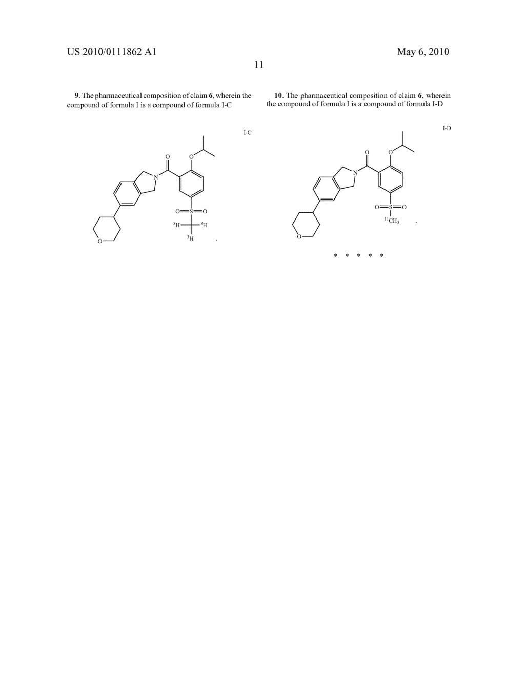 RADIOLABELLED INHIBITORS OF THE GLYCINE 1 TRANSPORTER - diagram, schematic, and image 12