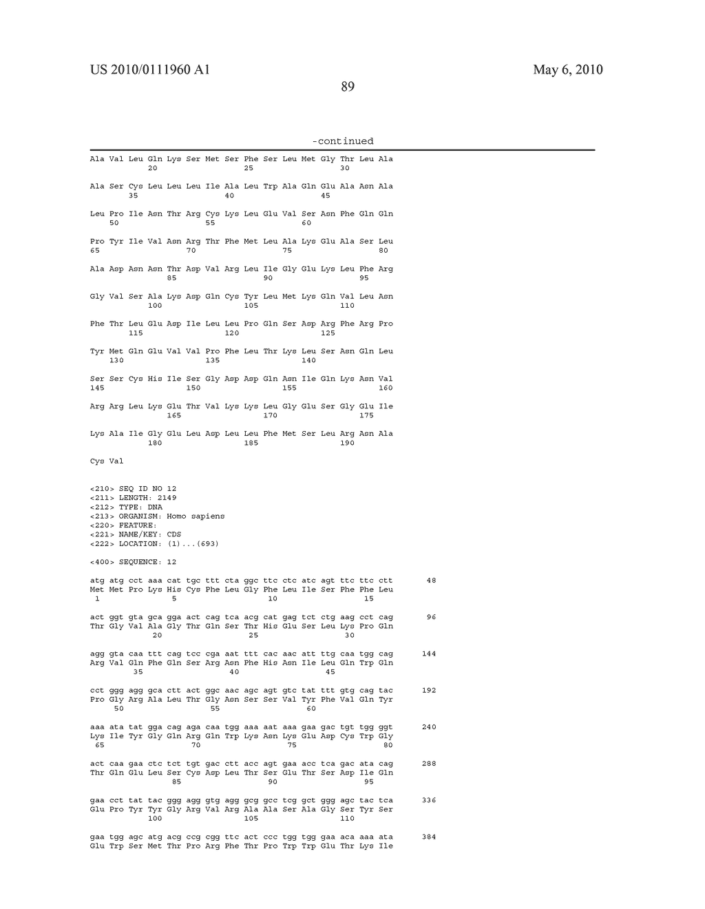 ANTI-IL-20, ANTI-IL-22 AND ANTI-IL-22RA ANTIBODIES AND BINDING PARTNERS AND METHODS OF USING IN INFLAMMATION - diagram, schematic, and image 90